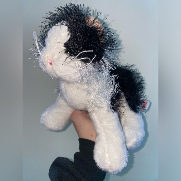 Webkinz- Ganz- Black and white cat- No code- HM016 - Picture 4 of 13